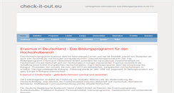Desktop Screenshot of check-it-out.eu